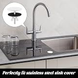 Nuqin Tap Blanking Cap Sink Hole Cover 11-45mm Stainless White view 6