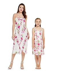 Matching Hawaiian Luau Mother Daughter Halter and