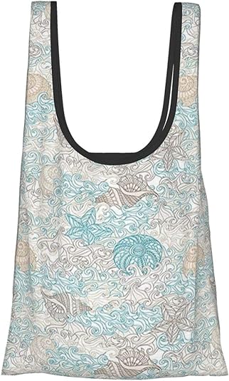 Nautical Pastel Toned Mar Concha Estrellas De Mar Molusk Caballito De