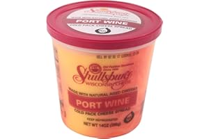 Shullsburg Creamery - Port Wine Cold Pack Cheese Spread - 14 oz.