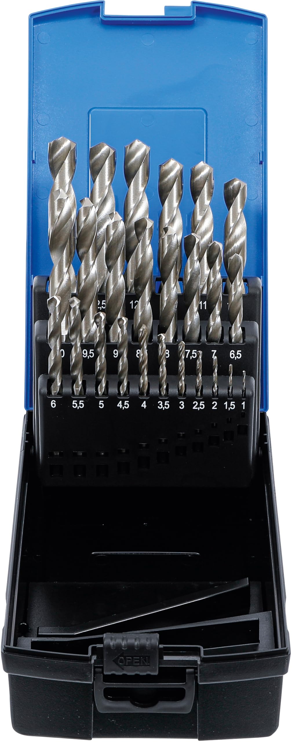 BGS 2021 | Twist Drill Set | HSS | 1 - 13 mm | 25 pcs.