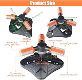 Dermasy Garden Sprinkler Automatic 360 Degree Rotating with Quick Connectors view 6