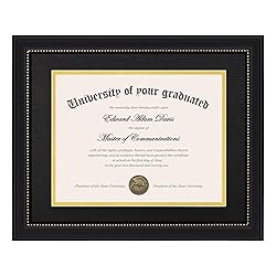 upsimples 11x14 Diploma Frame with High Definition