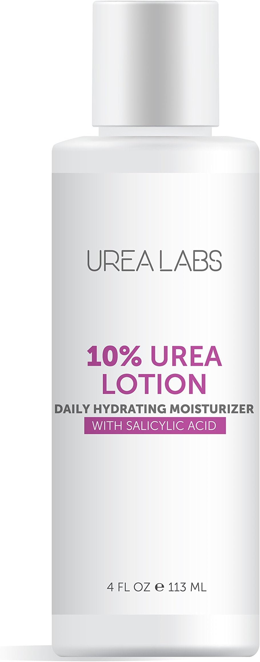 Urea Lotion 10% Dry Skin Moisturizer with Salicylic Acid and Lavender Oil. Triple Action, Urea Healing, Hydrating and Therapeutic Lotion for Hand Foot and Body Use. (Lotion)