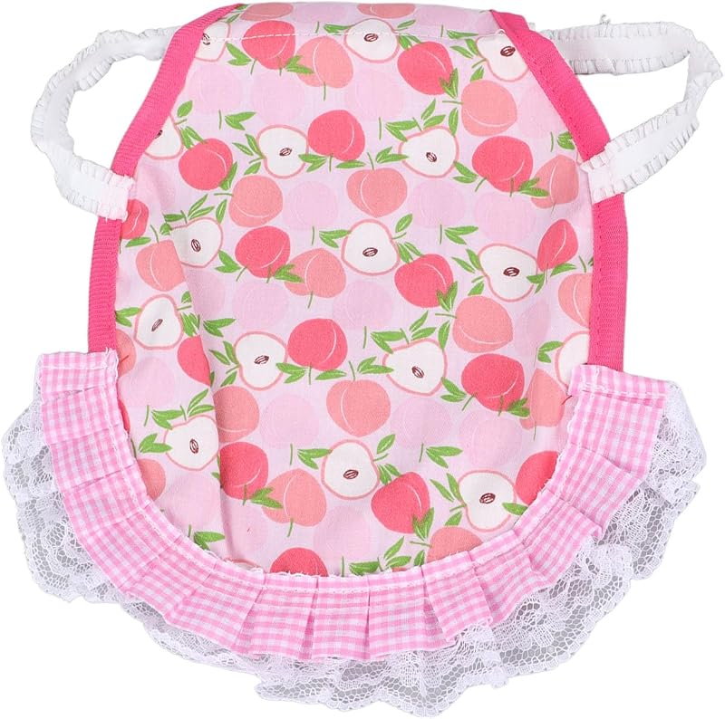 Qcwwy Chicken Saddle Hen Apron Double Layer Cotton Comfortable Feather