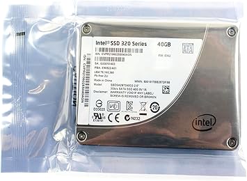 Amazon Com Dell Intel 3 Series 40gb 2 5 Inch Ssdsa2ct040g3 Solid State Drive Ssd 6j0c7 Computers Accessories
