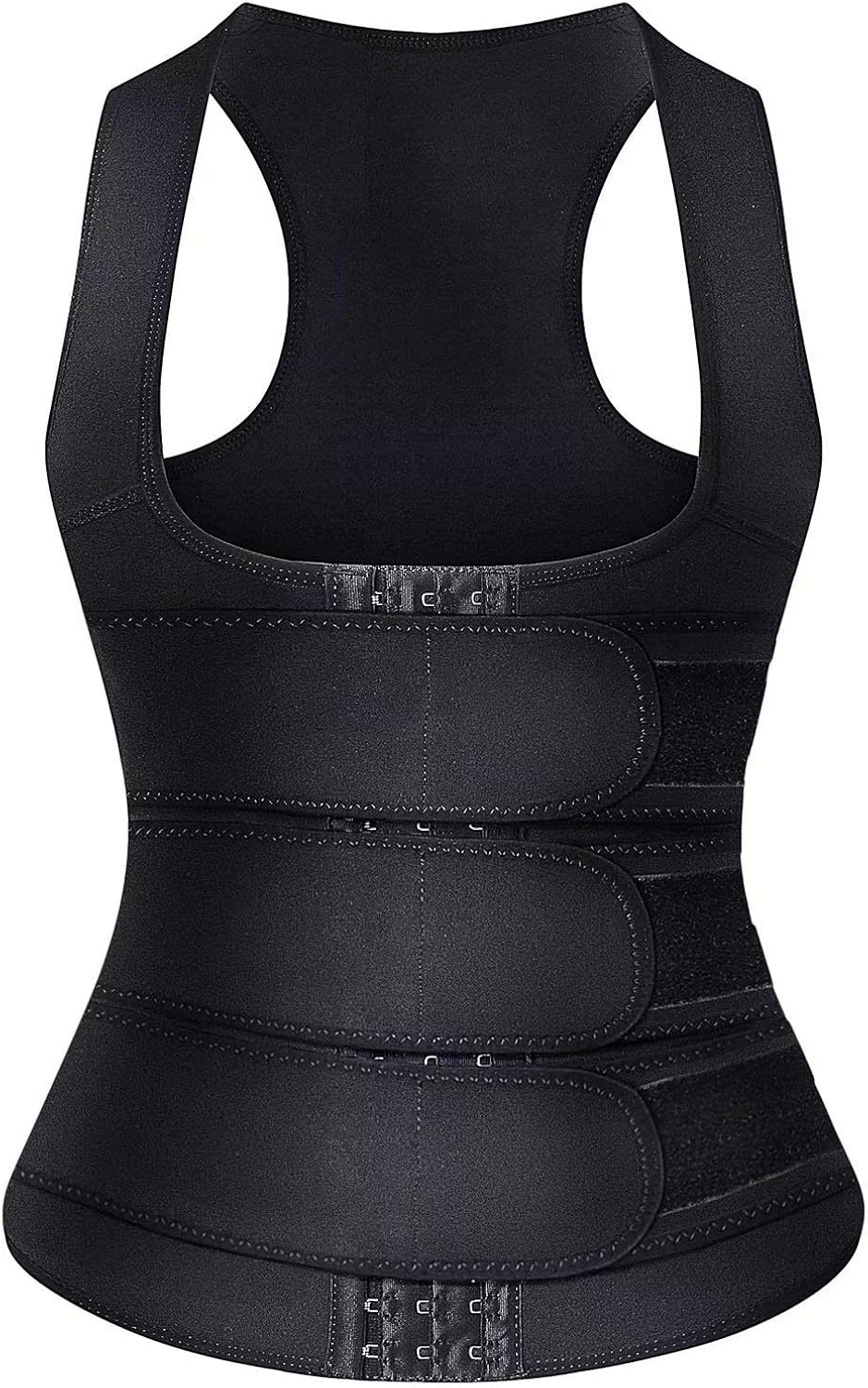 HOPLYNN Neoprene Sauna Sweat Waist Trainer Corset Trimmer Vest for Women Weight Loss, Waist Cincher Shaper Slimmer: Clothing