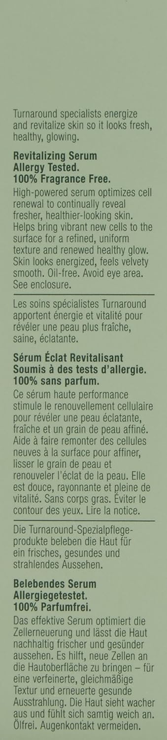 人気満点 美容液 B00mmcphr0 30ml セラム ターンアラウンド クリニーク 有名人芸能人