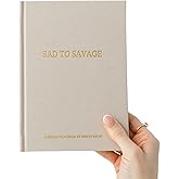 SAD TO SAVAGE A Self-Love Journal by Shelby Sacco - Daily Gratitude and Affirmation Journal with Educational Material and Exa