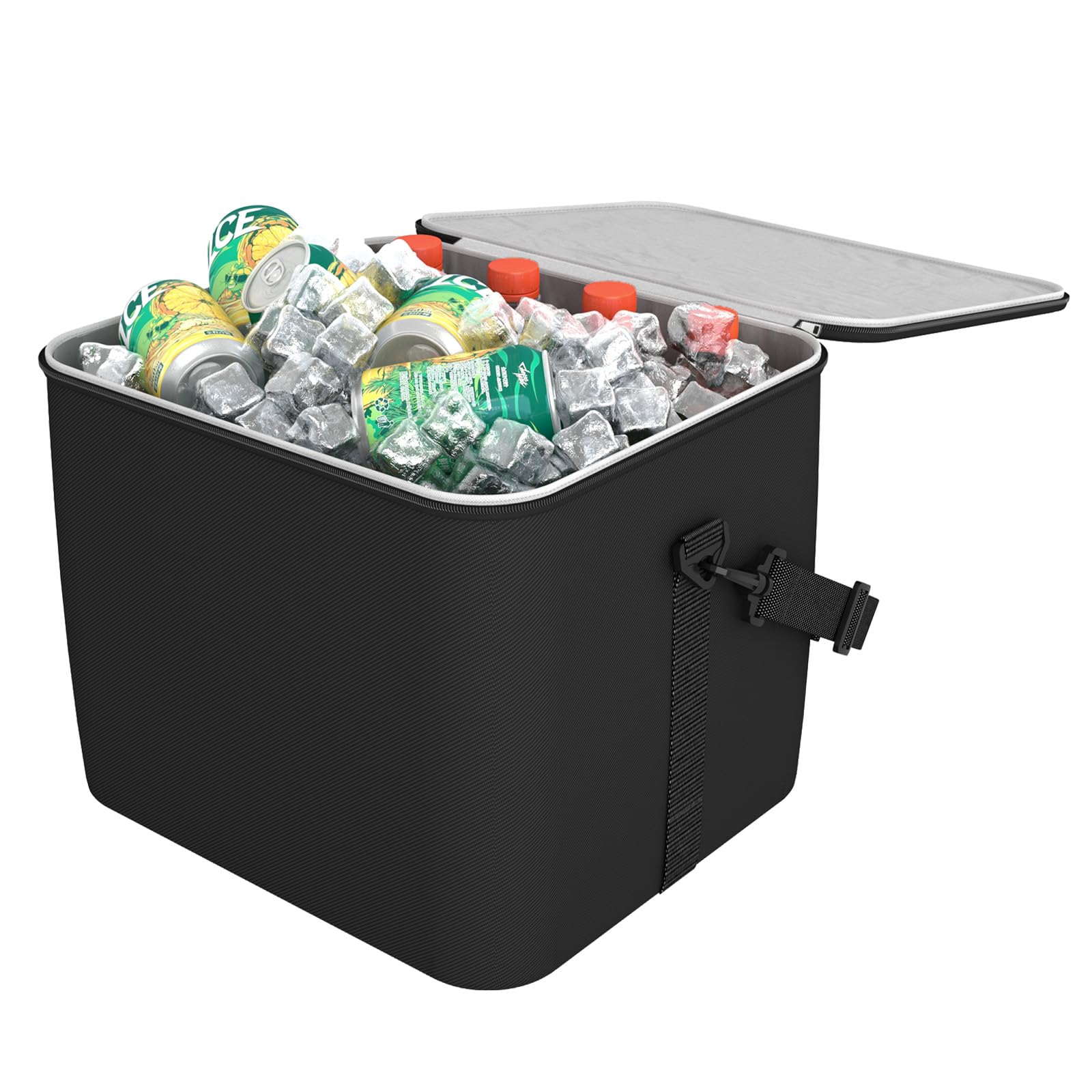 Photo 1 of HOTOR Cooler Bag for Trunk Organizer - Portable Cooler for Car Organizer, Leakproof Car Cooler for Vehicle, Soft Small Cooler Fits Trunk Organizer with Cooler for Car & SUV