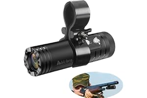 ABLEBRO Shotgun Camera,Action Video Camcorder 1080P HD Recording for Shootting/Helmet Cam,Sport Camera for Sports DV Hunting Gun Cam Novatek Video Camera