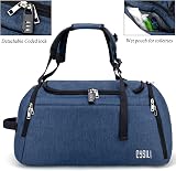 KASIBON 42L Sports Duffle Bag with Shoes Compartment Wet Pocket Carry On view 3