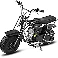 Oryxearth Mini Dirt Bike for Kids, 105CC 4-Stroke Kid Gas Powered Off-Road Pocket Pit Trail Motorcycle W/EPA Approved, Up to 28 Mph Weight Support 185 LBS