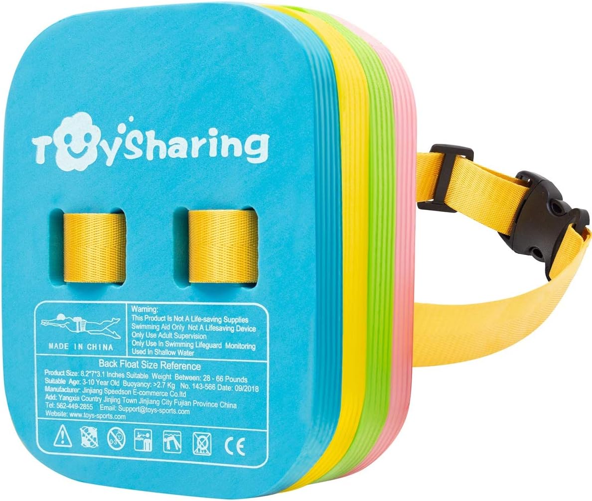 Back Float Safety Swim Bubble with Adjustable Layers Swim Belts