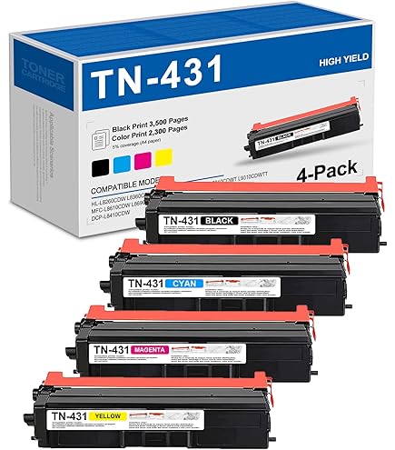 Cool Toner TN433 Compatible Toner Cartridge – For Brother HL-L8260cdw, MFC-L8610cdw