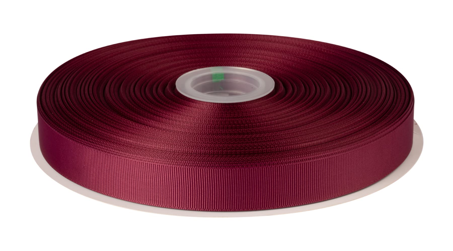 Fondersy 22mmX 91M Solid Grosgrain Ribbon for Gift Wrapping, Hair Bows, Parties, Wedding Decoration, Crafts Sewing(Burgundy)