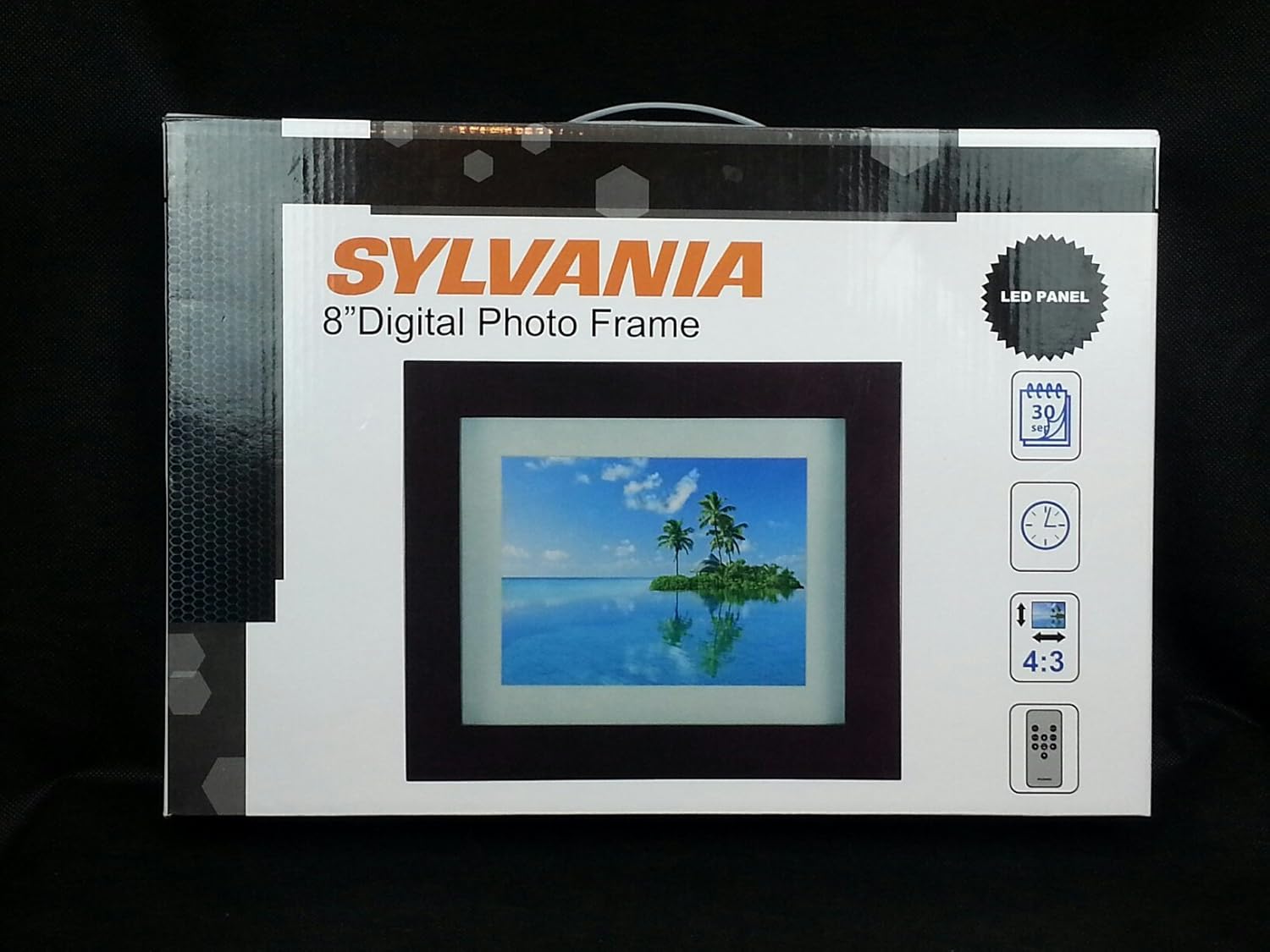 Sylvania 8" Premium Digital Photo Frame Amazon.ca Camera & Photo