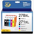 5 Pk PGI270XL CLI271XL Ink Cartridge For Canon PIXMA MG5720