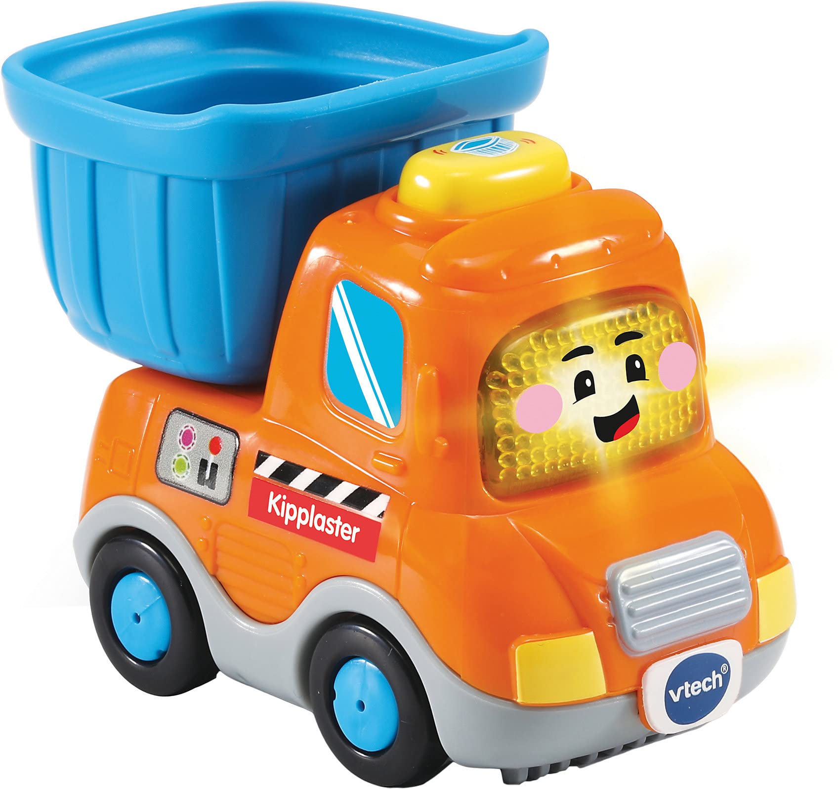 Vtech TUT TUT Baby Speedster - Dump Truck - Toy Car with Music, Light Up Button, Exciting Phrases and Sounds - For Children Aged 1-5 Years