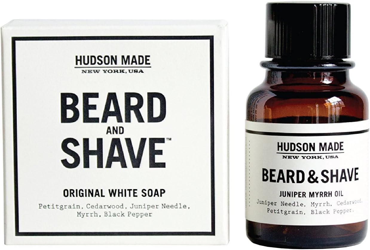 Hudson Made - Organic Juniper Myrrh Soap + Oil Combo