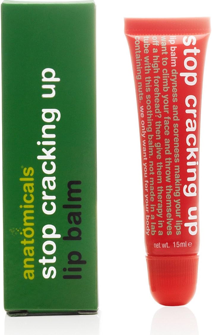 Anatomicals Lip Blam, Stop Cracking Up 15 ml, Red, 15 ml (Pack of 1)
