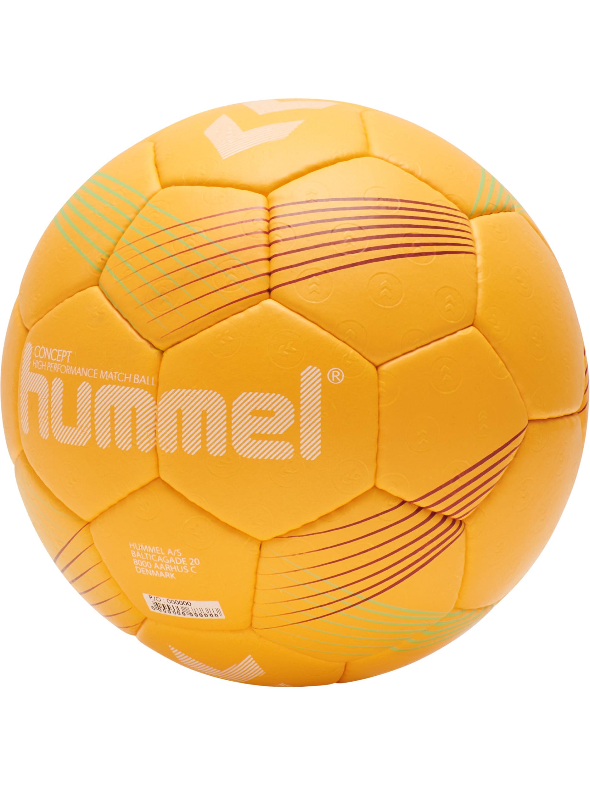 hummel Unisex Adult Concept HB Handball, Orange/Red/Green, 2