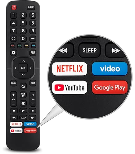 Amazon.com: HISENSE TV Remote Control for 40K366WN 32K20 32K20DW