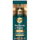 OGX ProGrowth + Peptide Scalp Serum, 0.33 fl. oz | Strengthens &amp; Densifies, Hydrates the Scalp, Reinforces Roots, Supports Natural Hair Growth