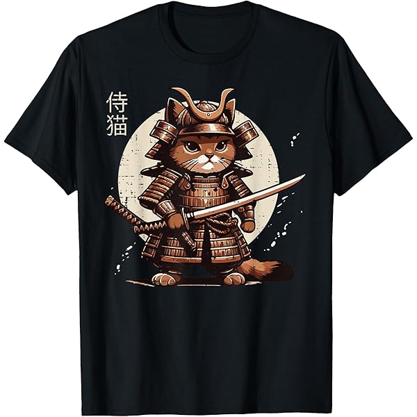 BABYL 百狐夜行TEE【XXLサイズ】 Amazon.com: Catzilla Japanese Sunset Funny Monster Ginger Orange