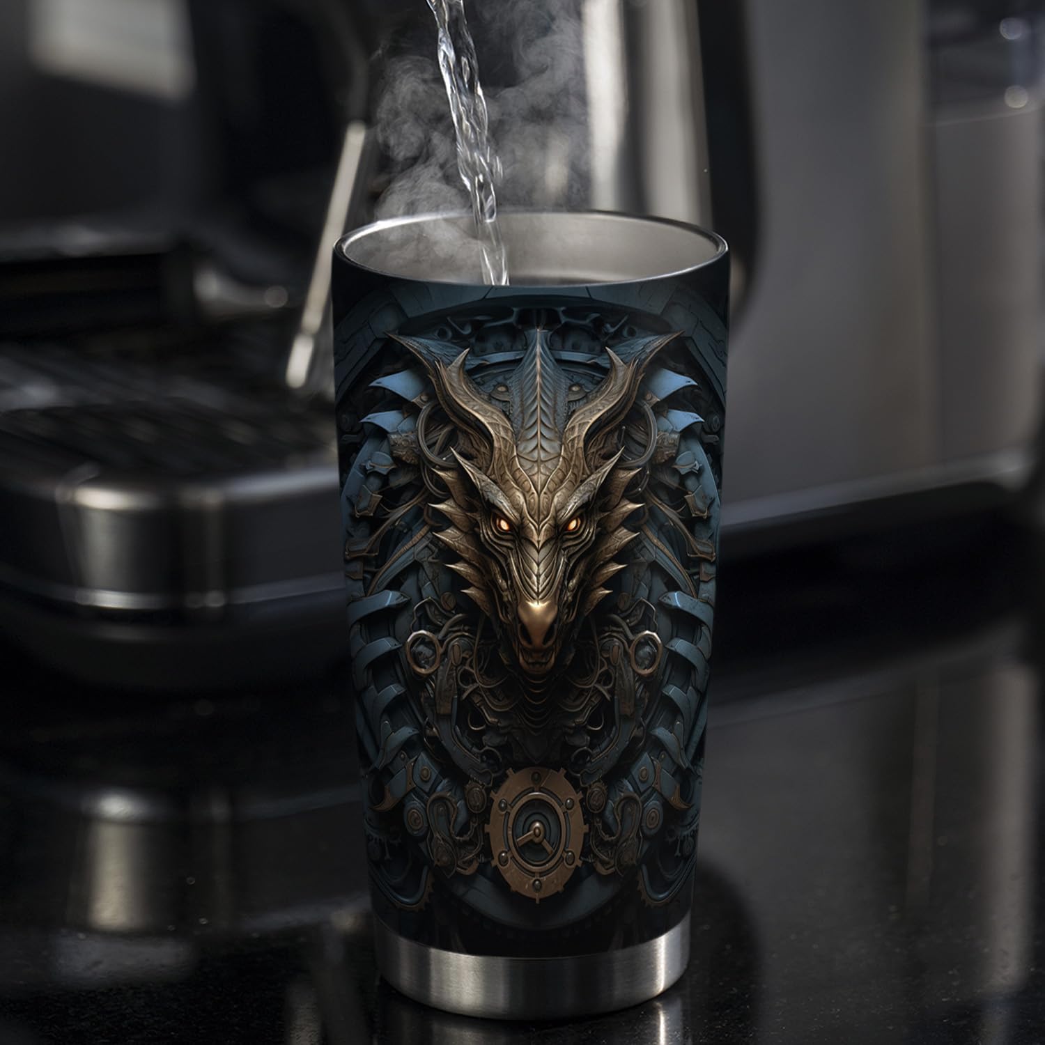 ORCAE 20oz Mechanical Engineer Steampunk Clockwork