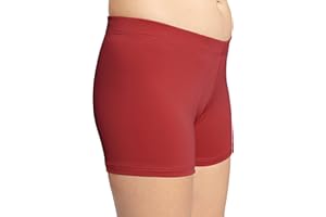 STRETCH IS COMFORT Girl's Nylon Spandex Stretch Booty Shorts