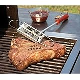 J-Creater BBQ Branding Iron with Changeable Letters Barbecue Steak Names Tool Outdoor
