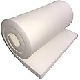 FoamTouch 1x24x120HDF1.8 Upholstery Foam, 1" x 24" x 120", White