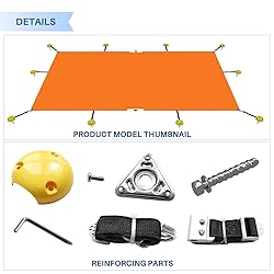 E&K 8'x46' Pool Cover for Inground Pools, Rectangle