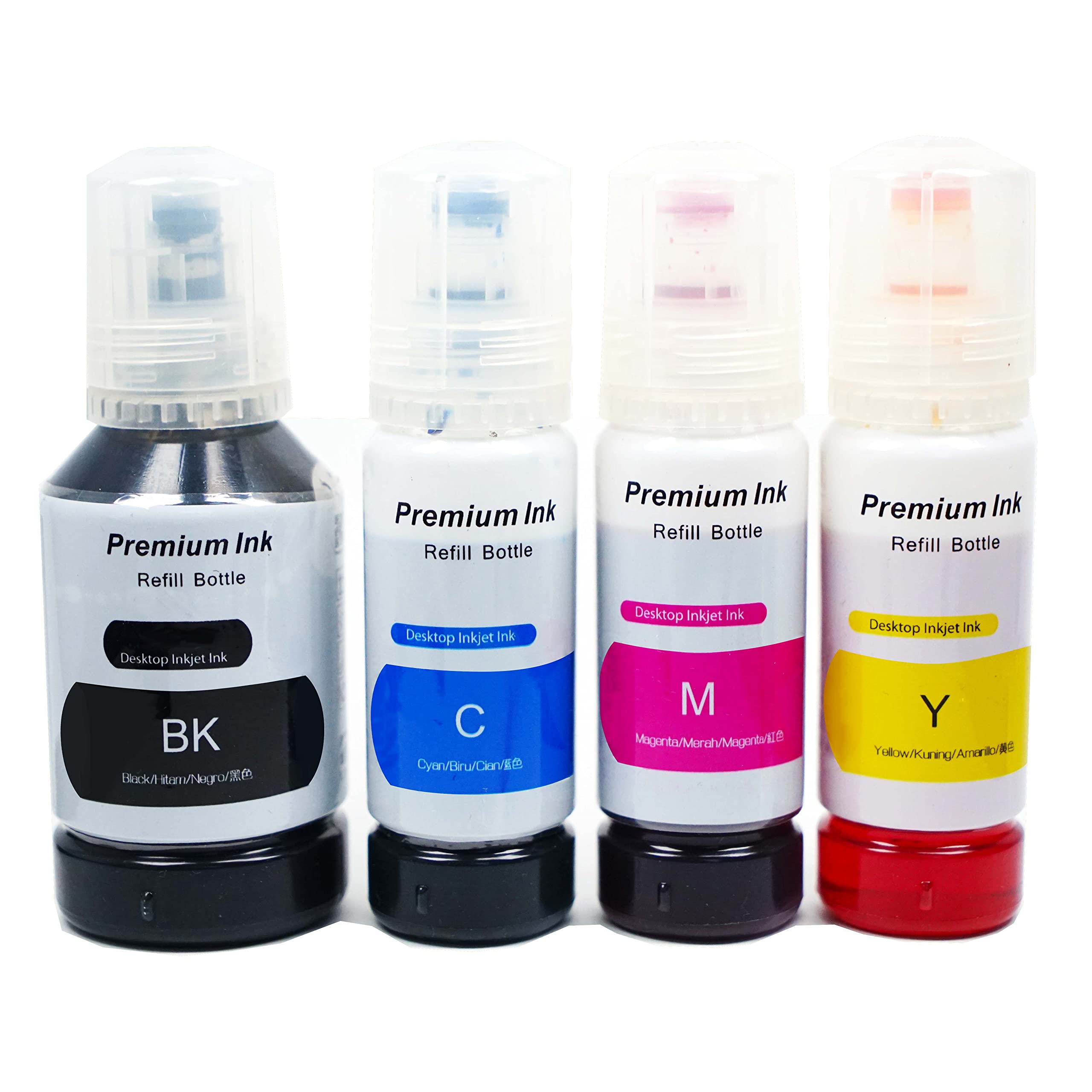 Cartridgeify 102 Ink Compatible with Epson 102 Ink Cartridges Refills Bottle Multipack, for EcoTank ET-2750 ET-2700 ET-2710 ET-2720 ET-2756 ET-285 ET-3700 ET-3750 ET-4700 ET-4750 ET-15000