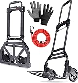 moverX Folding Hand Truck Aluminium 80kg Heavy Duty Telescopic Handle view 1