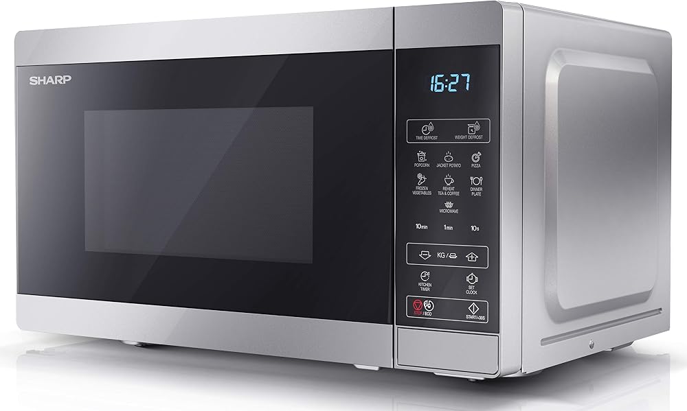 Sharp YC-MS02U-S Compact 20 Litre 800W Microwave with 11 Power Levels