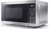 Sharp YC-MS02U-S Compact 20 Litre 800W Microwave with 11 Power Levels
