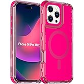 AICase for iPhone 16 Pro Max Case Silicone Built for MagSafe,3 in 1 Heavy Duty Drop Protection Rugged Shockproof/Drop/Dust Proof 3-Layer Protective Durable Magnetic Cover for iPhone 16 Pro Max 6.9"_1