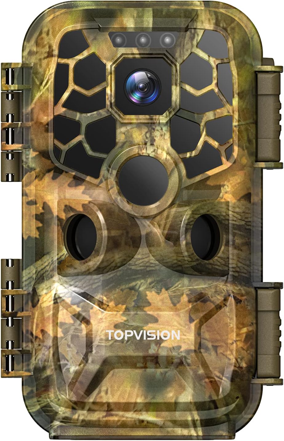 WiFi Trail Camera, TOPVISION 4K Lite 24MP Bluetooth Game Camera, 0.2s Trigger Speed Hunting Camera with Night Vision Motion Activated and IP66 Waterproof for Outdoor Wildlife 120° Monitoring