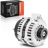 A-Premium High Output 253Amp Alternator, 12V 6-Groove Pulley Clockwise | Compatible with Chevy Silverado 1500 1999-2005, Silverado 2500 3500, Tahoe &amp; GMC Sierra Yukon &amp; Cadillac &amp; Isuzu