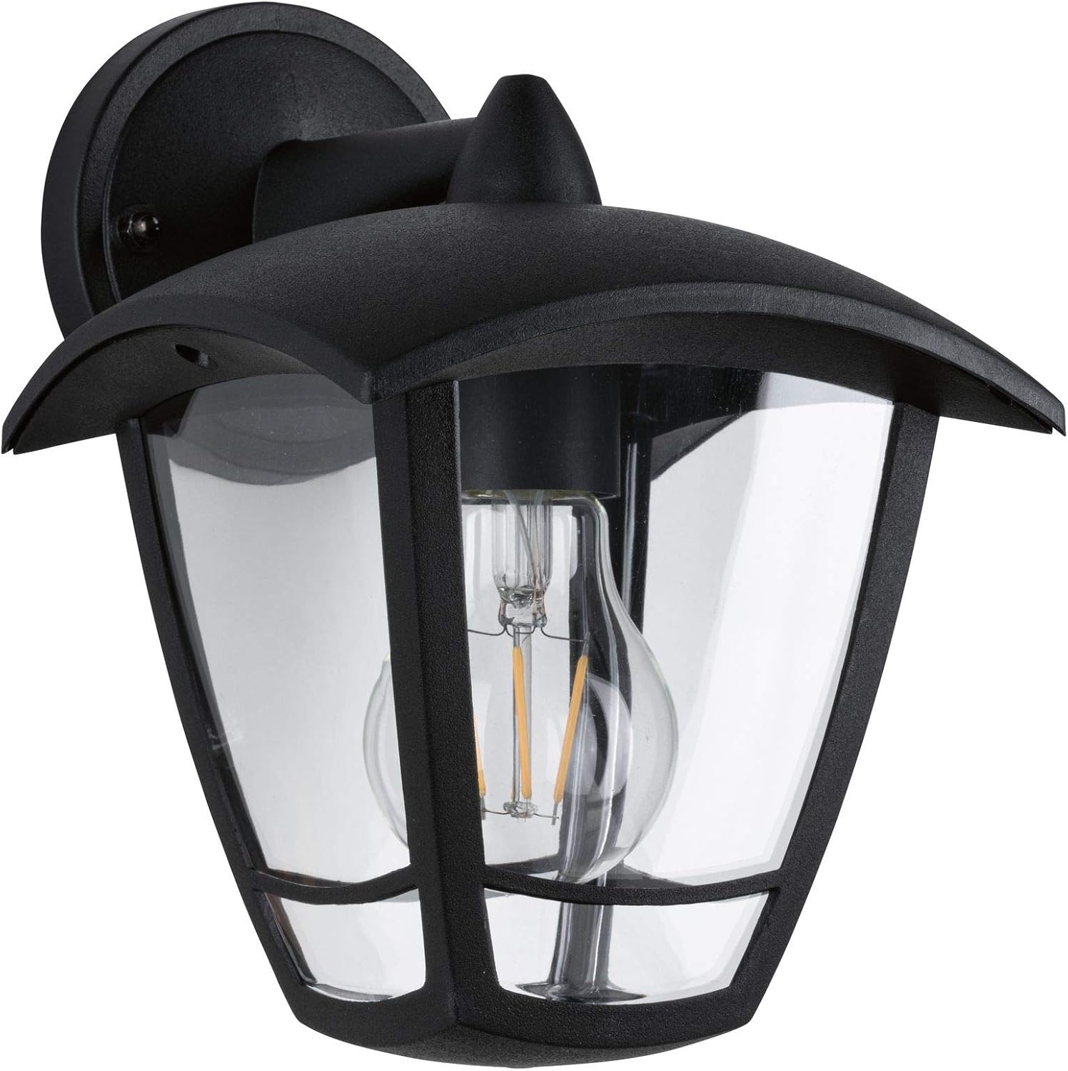 Paulmann 94392 Exterior luminaire Exterior Wall luminaire Classic Curved IP44 dimmable Outdoor Lighting Clear - Image 3