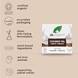 Dr Organic Coconut Oil Night Cream 50ml Dry Skin Natural Vegan Cruelty-Free view 6