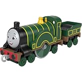 THOMAS &amp; FRIENDS Die-Cast Emily Engine by ​Fisher-Price | Metal Toy Push-Along Train Engine for Preschool Kids Ages 3 Years &amp; Up