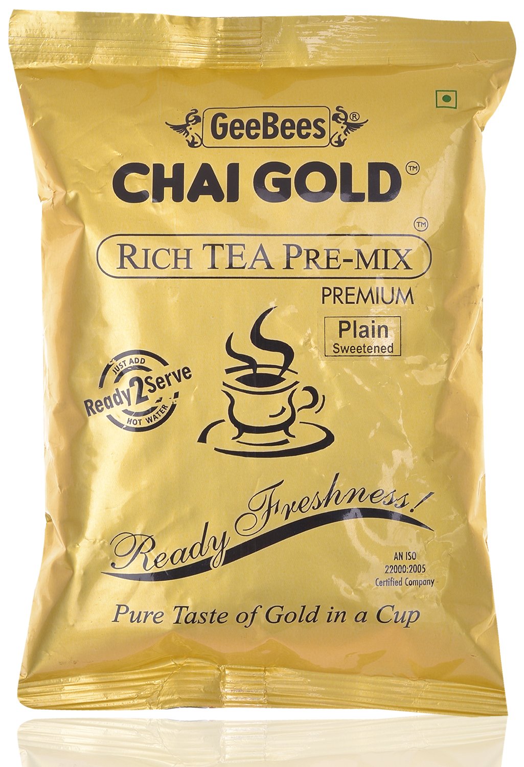 GeeBees Chai Gold Instant Premix Plain Tea Sweetened, 500 g Amazon.in