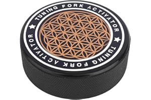 Tuning Fork Activator, Universal Rubber Tuning Fork Resonator Creates Sustained Tone & Minimal Noise Striker Block for Music 