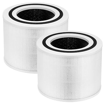 Core P350 Pet Care Replacement Filter for LEVOIT Core P350-P Core 300 Air Purifier for Pet, 3-in-1 HEPA + Activated Carbon Filter Replacement for Pet Dander, Odors, Part # Core P350-RF, 2 Pack