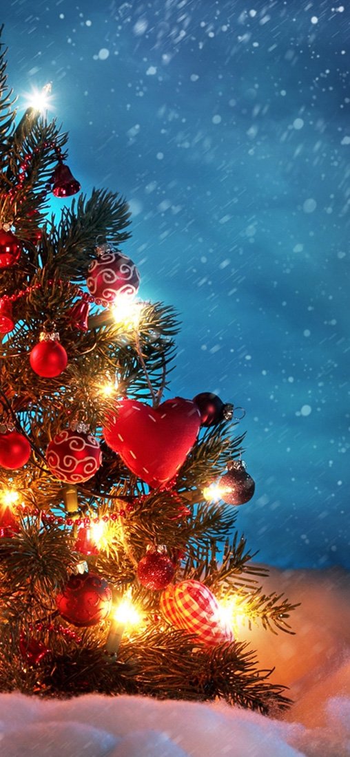 PeelitStickit Christmas Tree, Beautiful Nature Wall Murals, ID-3371, vinyl