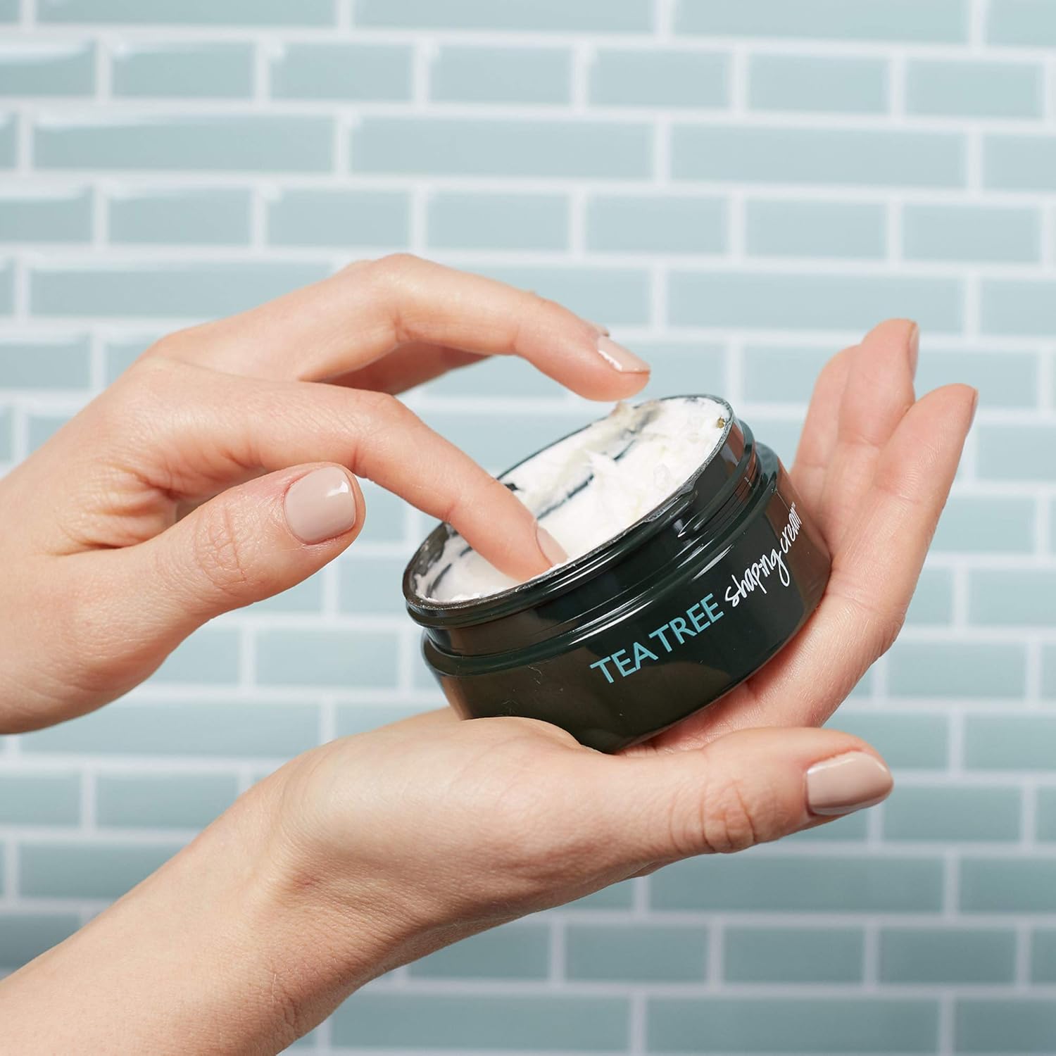 Tea Tree Shaping Hair Styling Cream, Strong Hold, Matte Finish: Premium Beauty