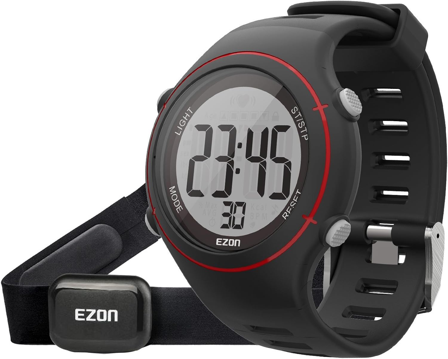 running watch with chest strap